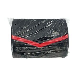 Secretlab Memory Foam Lumbar Pillow Back Support Cushion Black Red 11"x9"x4"